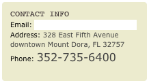 Contact Info
Email: info@hobscotpetsupplies.comAddress: 328 East Fifth Avenue
downtown Mount Dora, FL 32757Phone: 352-735-6400